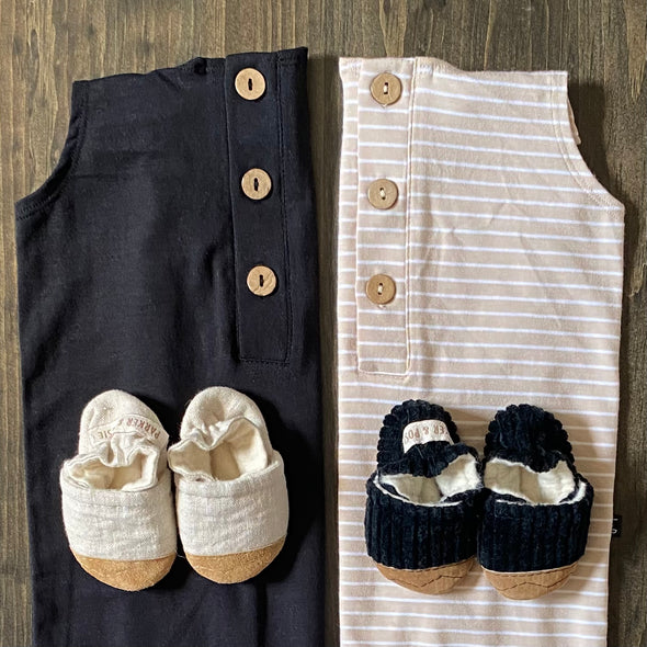 Black Tank Romper - Lou & Bear